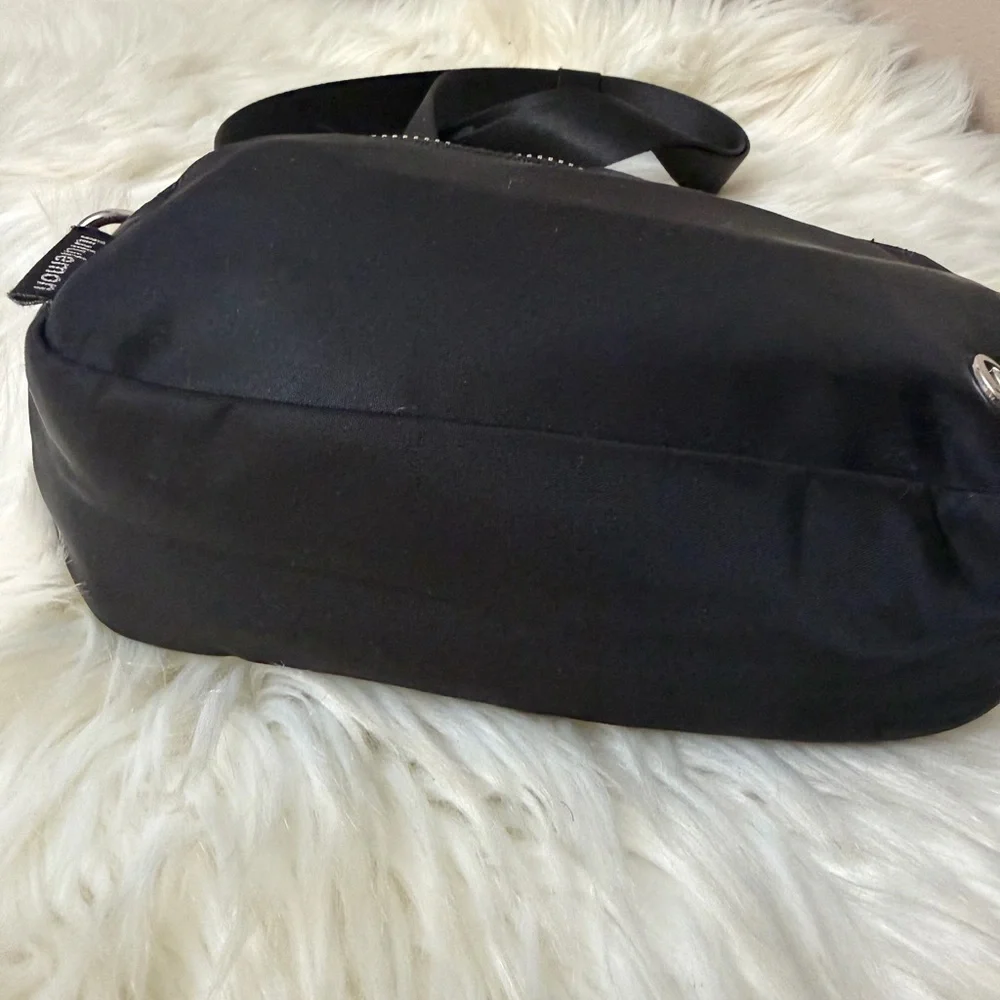 Lululemon Athletica Black Messenger Bag